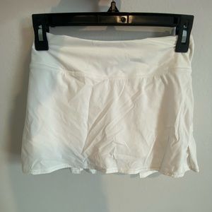 Lululemon White Tennis Skirt